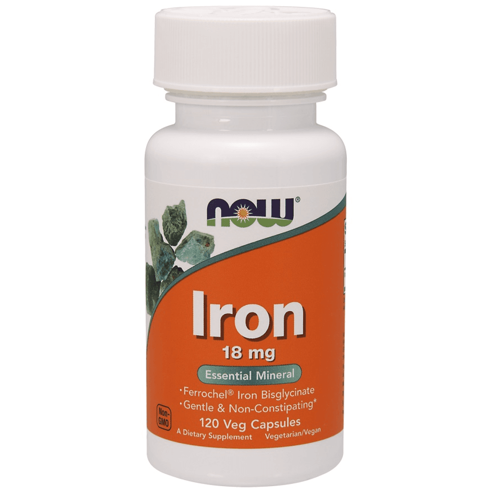 Iron, 18mg - 120 vcaps